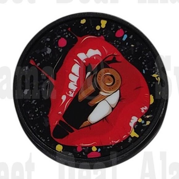 FX Cellphone Case For Samsung A12 5G Phone w/ Strap & Stand, Bullet Lips Graphic - Picture 4 of 7